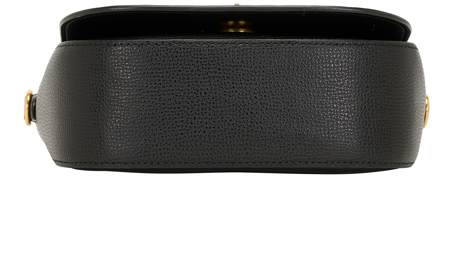 Small Darley Satchel, &pound;350, Handbags, Black, Leather, Top view